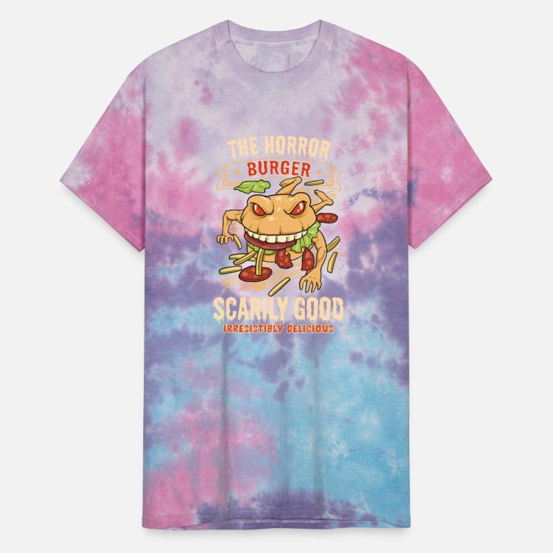 Horror Burger Fastfood Halloween Scary Food Monste