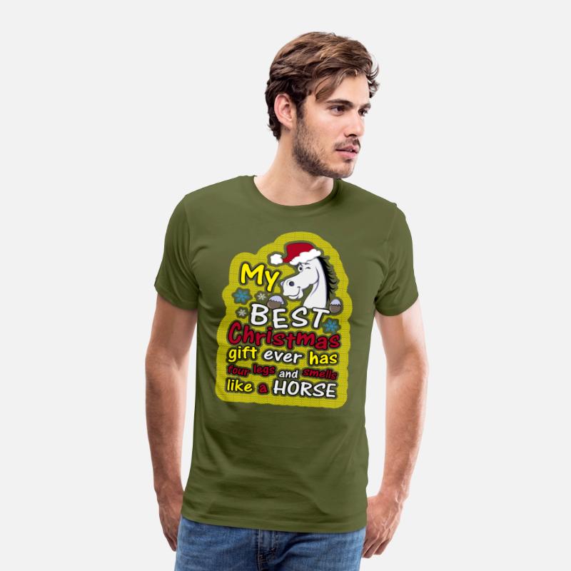 Horse Ugly Christmas Shirts Best Gift Ever Horses