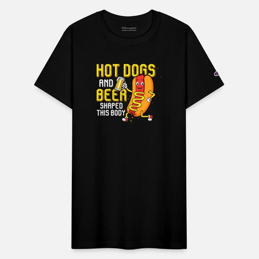Hot Dogs And Beer Shaped This Body Hotdogs Foodie