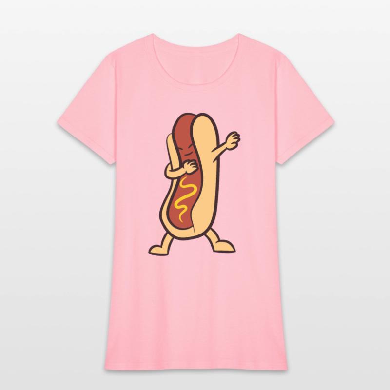 Hotdog Dabbing Funny Hot Dog