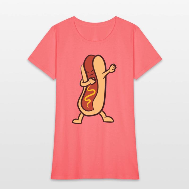 Hotdog Dabbing Funny Hot Dog