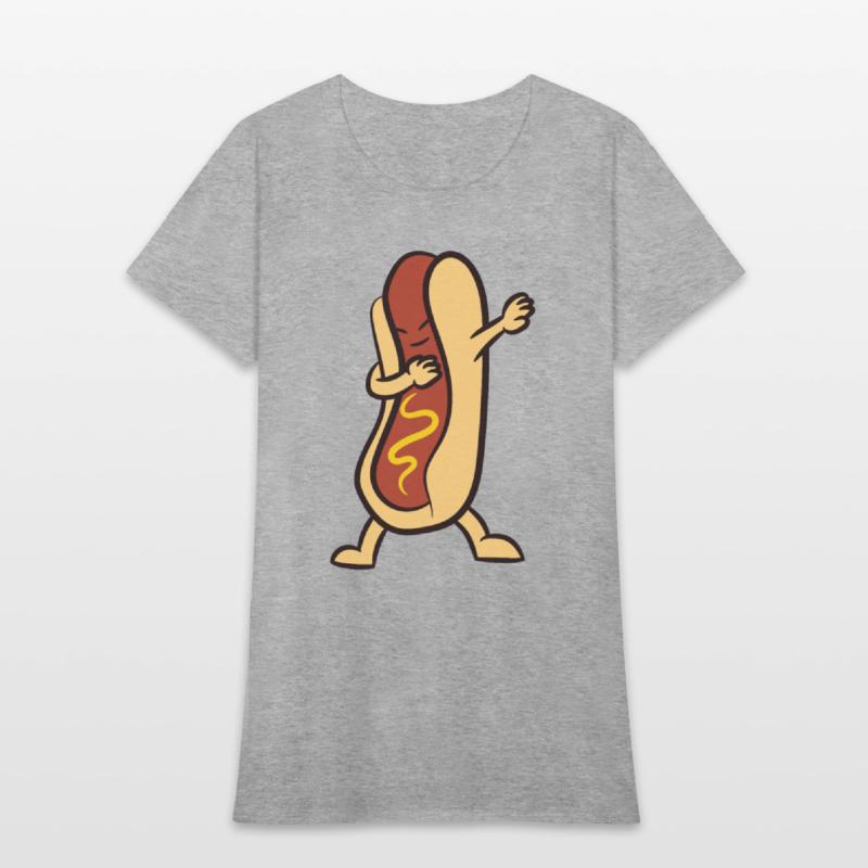 Hotdog Dabbing Funny Hot Dog