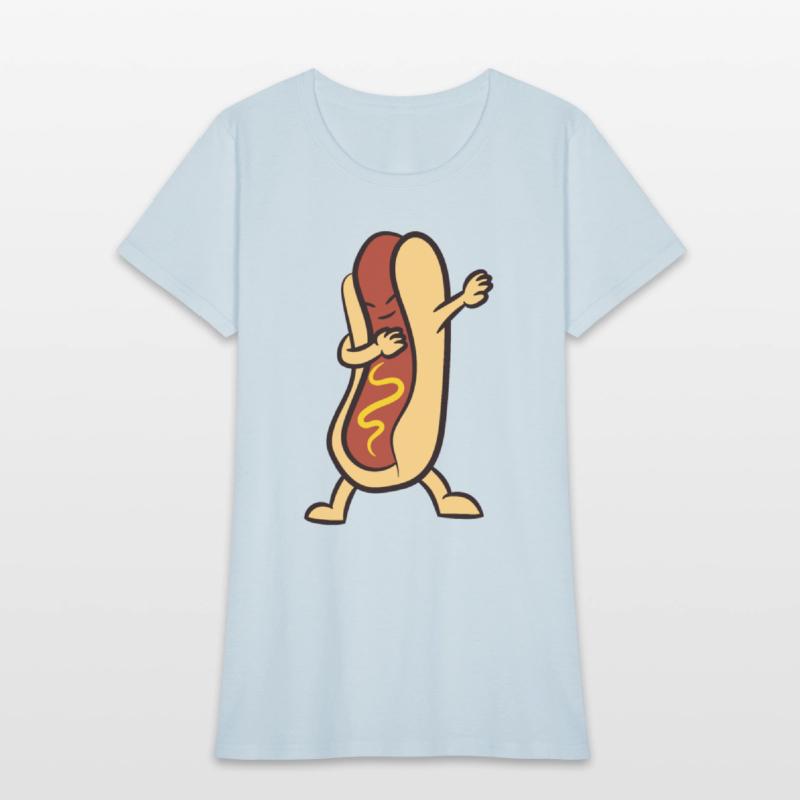 Hotdog Dabbing Funny Hot Dog