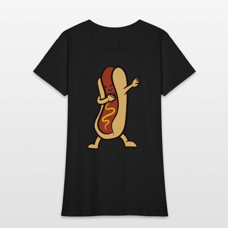 Hotdog Dabbing Funny Hot Dog