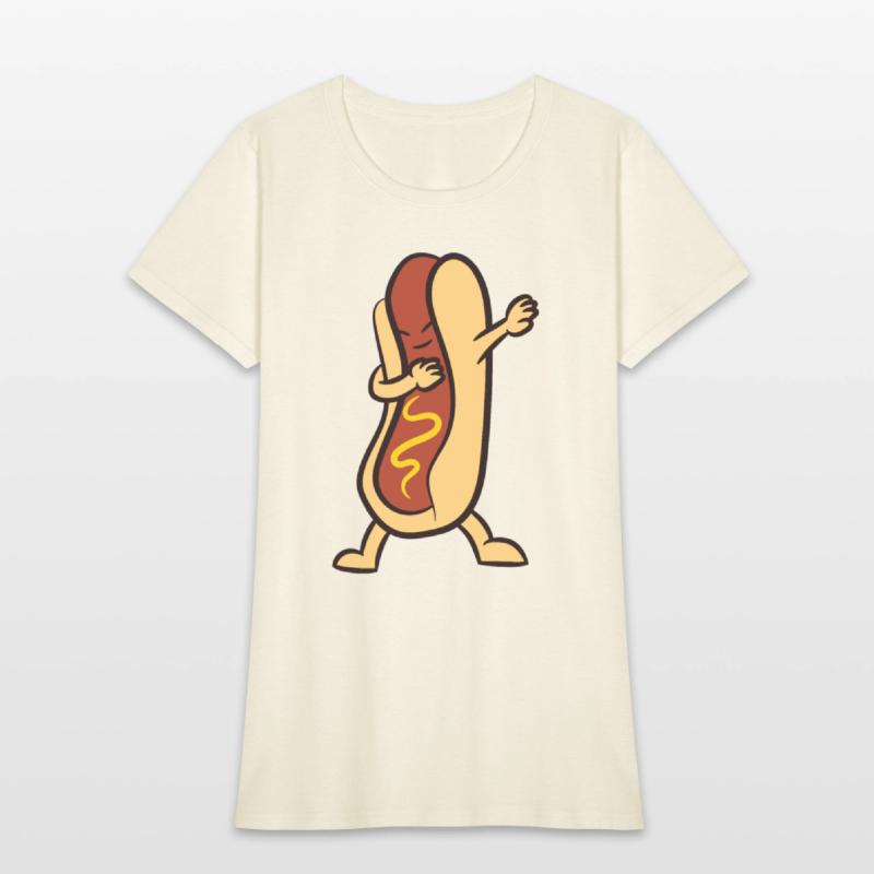 Hotdog Dabbing Funny Hot Dog