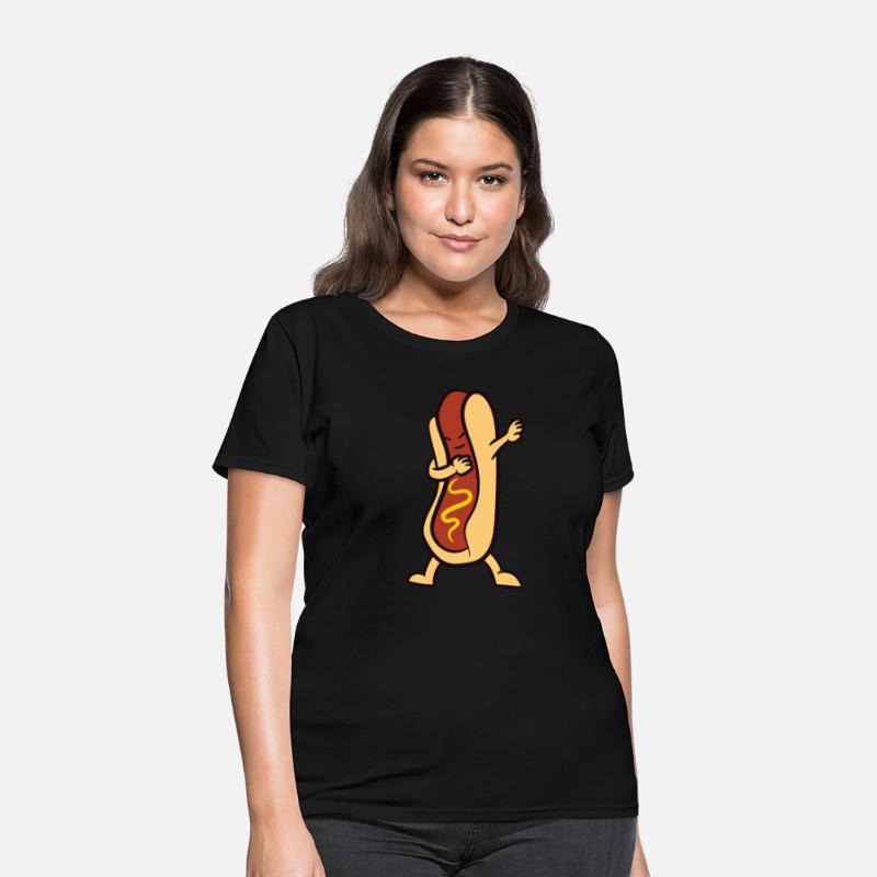 Hotdog Dabbing Funny Hot Dog