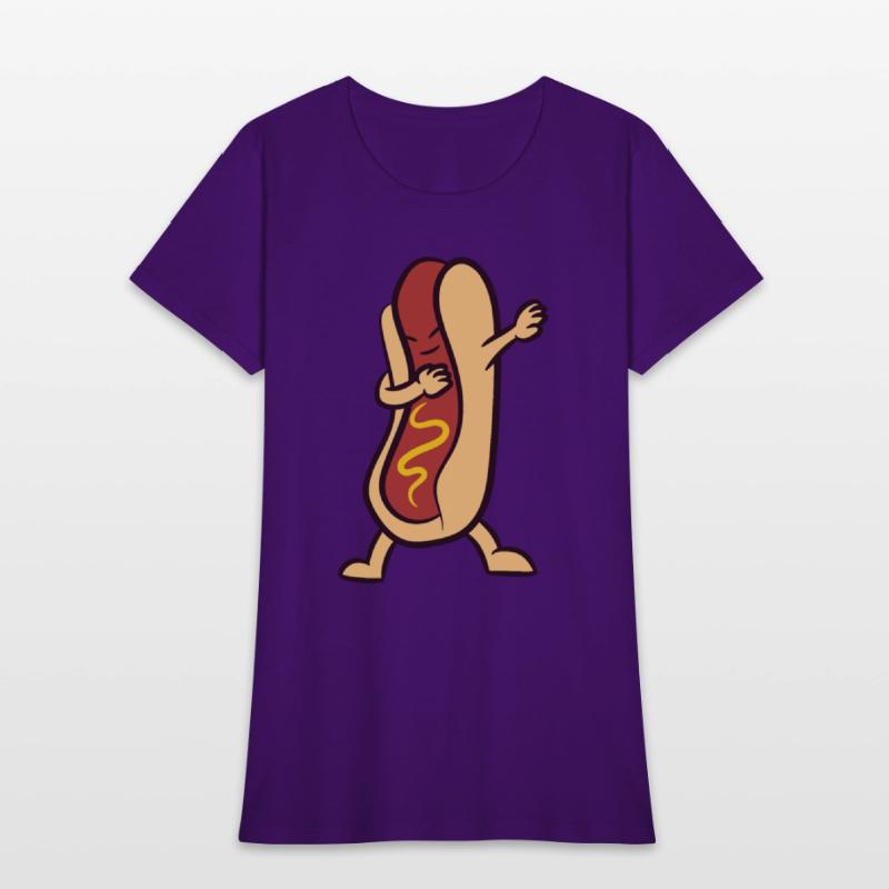 Hotdog Dabbing Funny Hot Dog