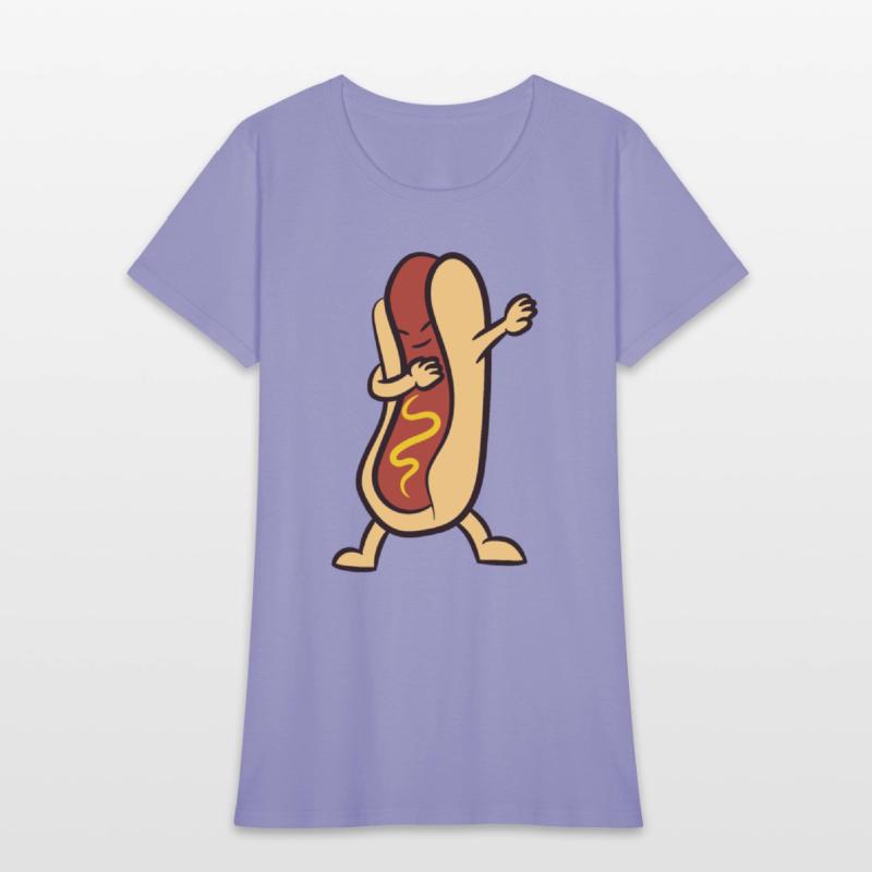 Hotdog Dabbing Funny Hot Dog