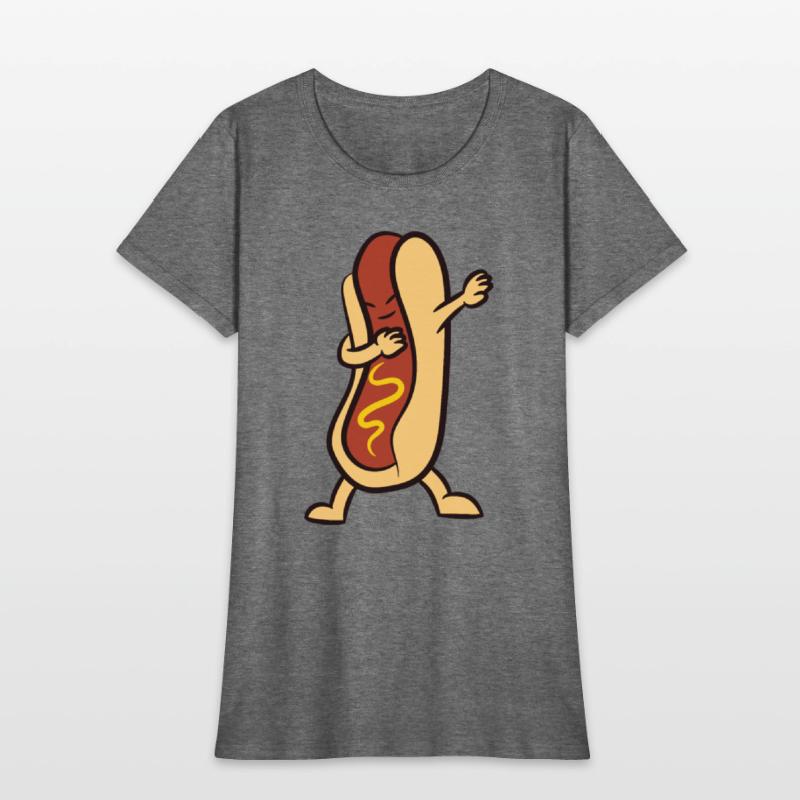 Hotdog Dabbing Funny Hot Dog