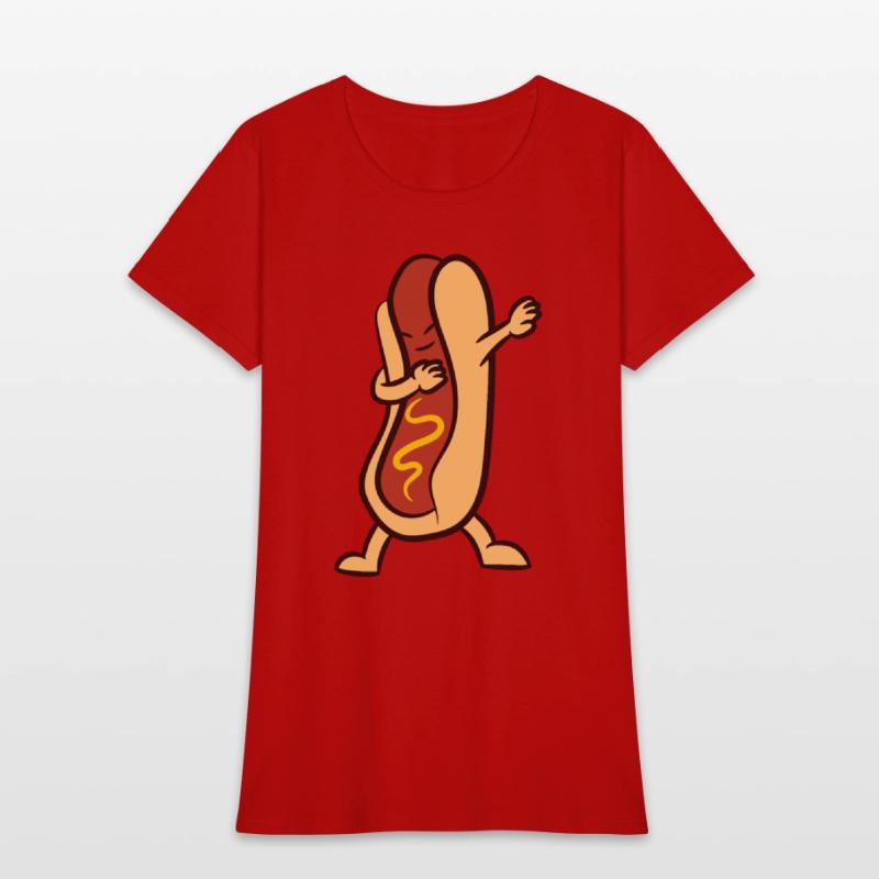 Hotdog Dabbing Funny Hot Dog