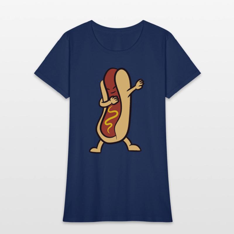 Hotdog Dabbing Funny Hot Dog