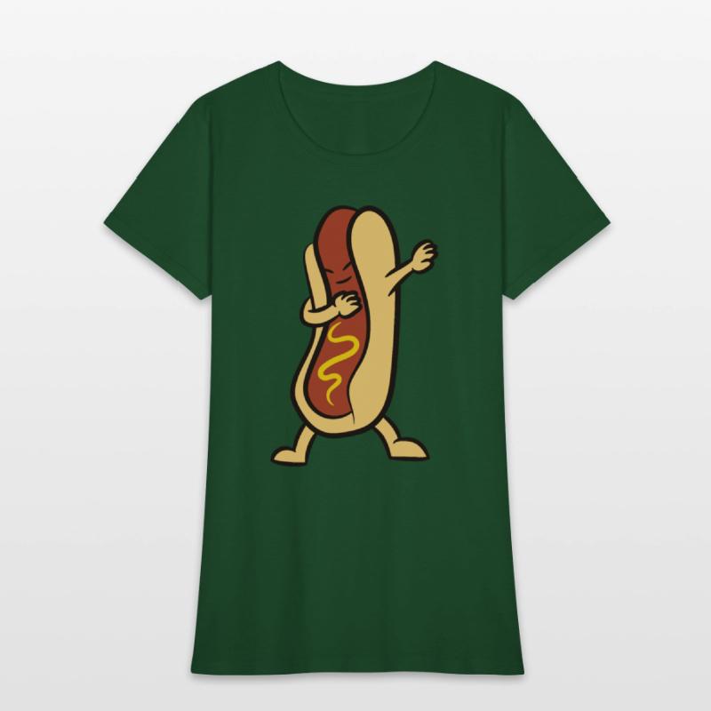 Hotdog Dabbing Funny Hot Dog