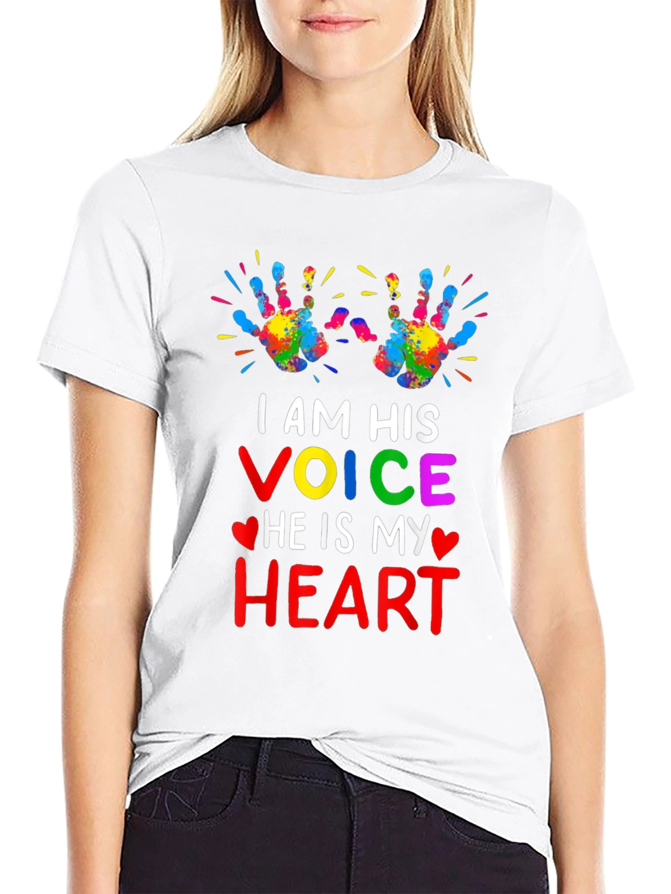 Autism Awareness T-Shirt - I Am His Voice
