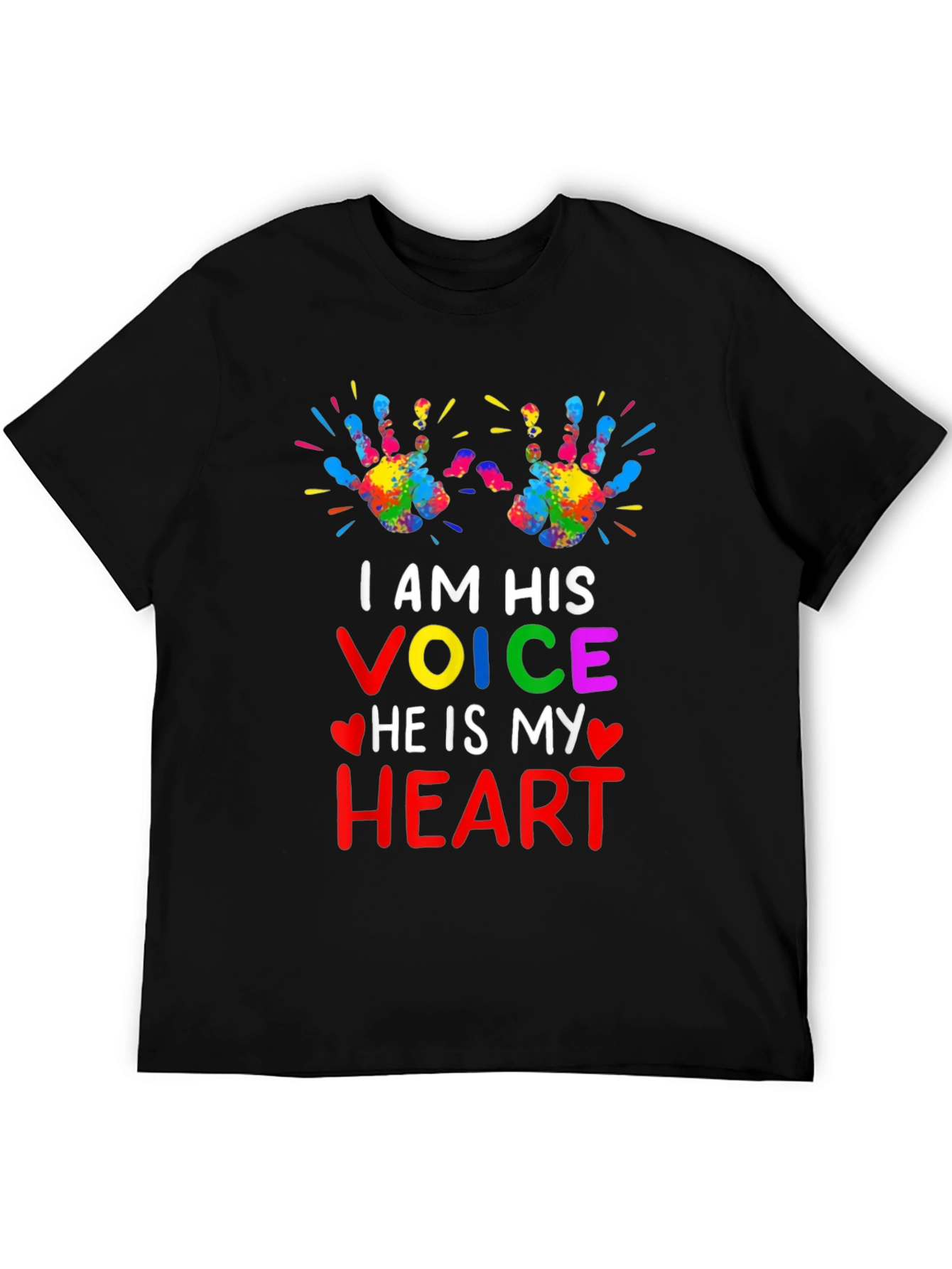 Autism Awareness T-Shirt - I Am His Voice