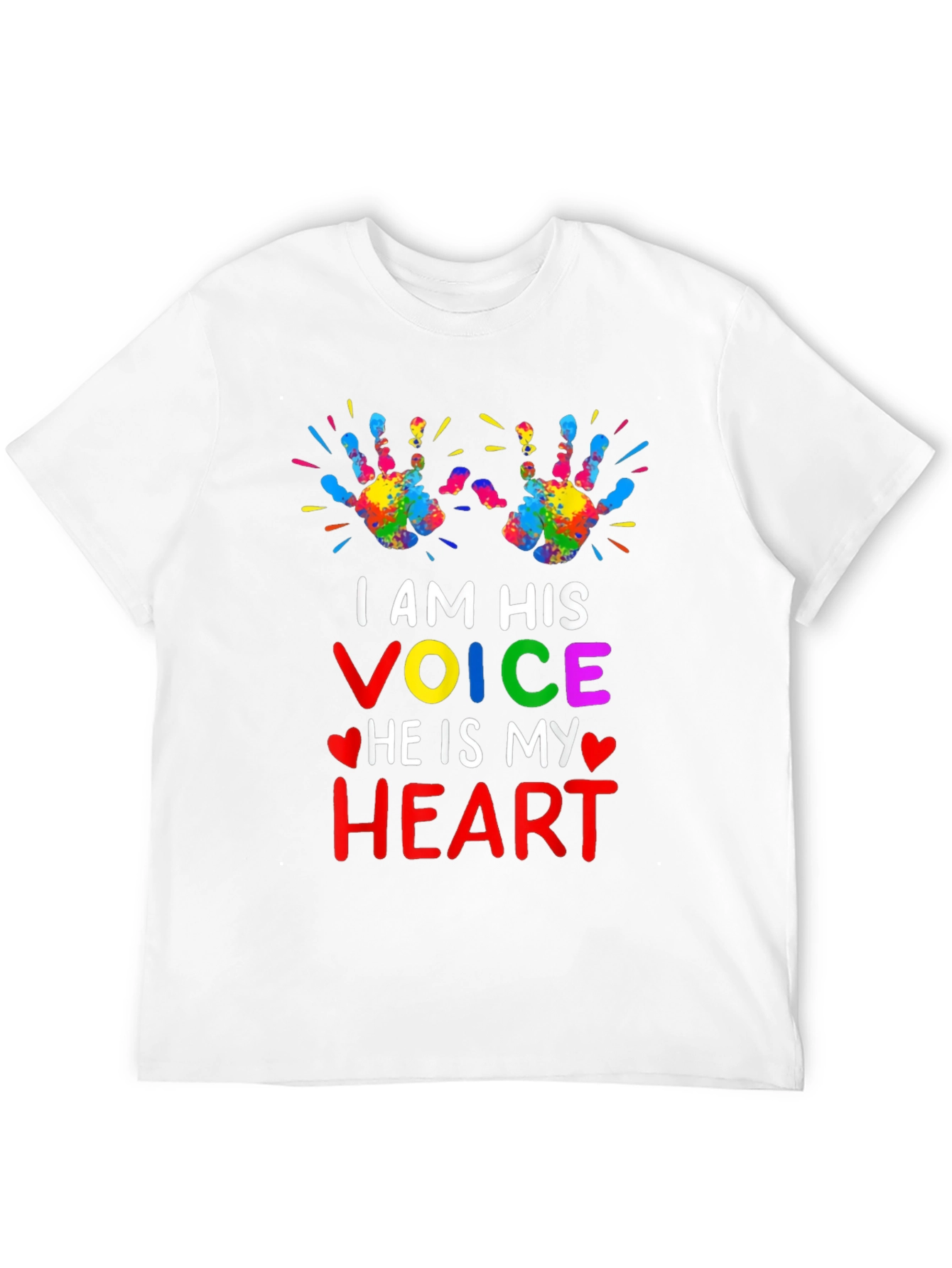 Autism Awareness T-Shirt - I Am His Voice