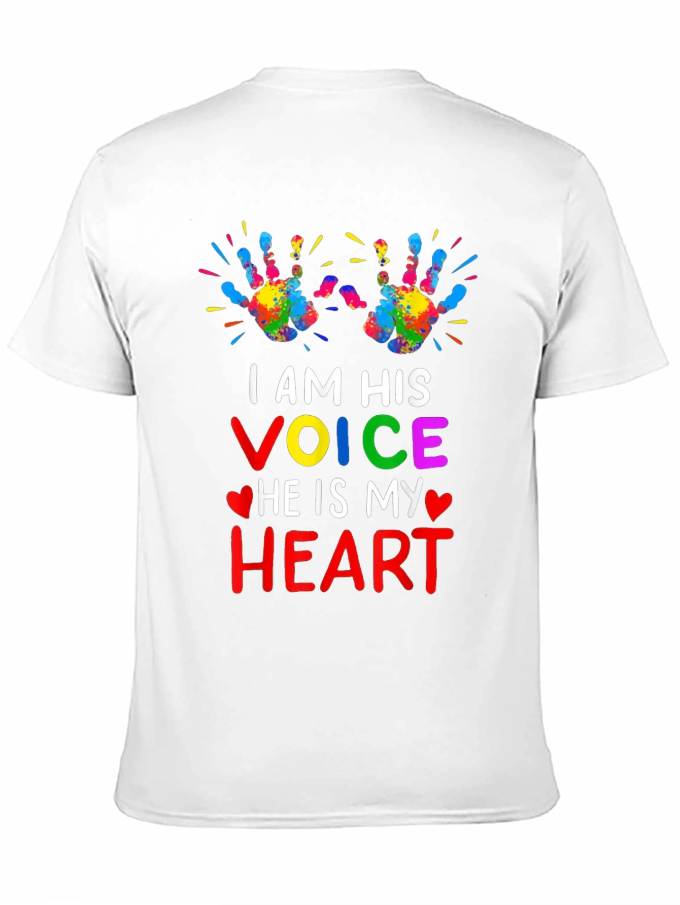 Autism Awareness T-Shirt - I Am His Voice
