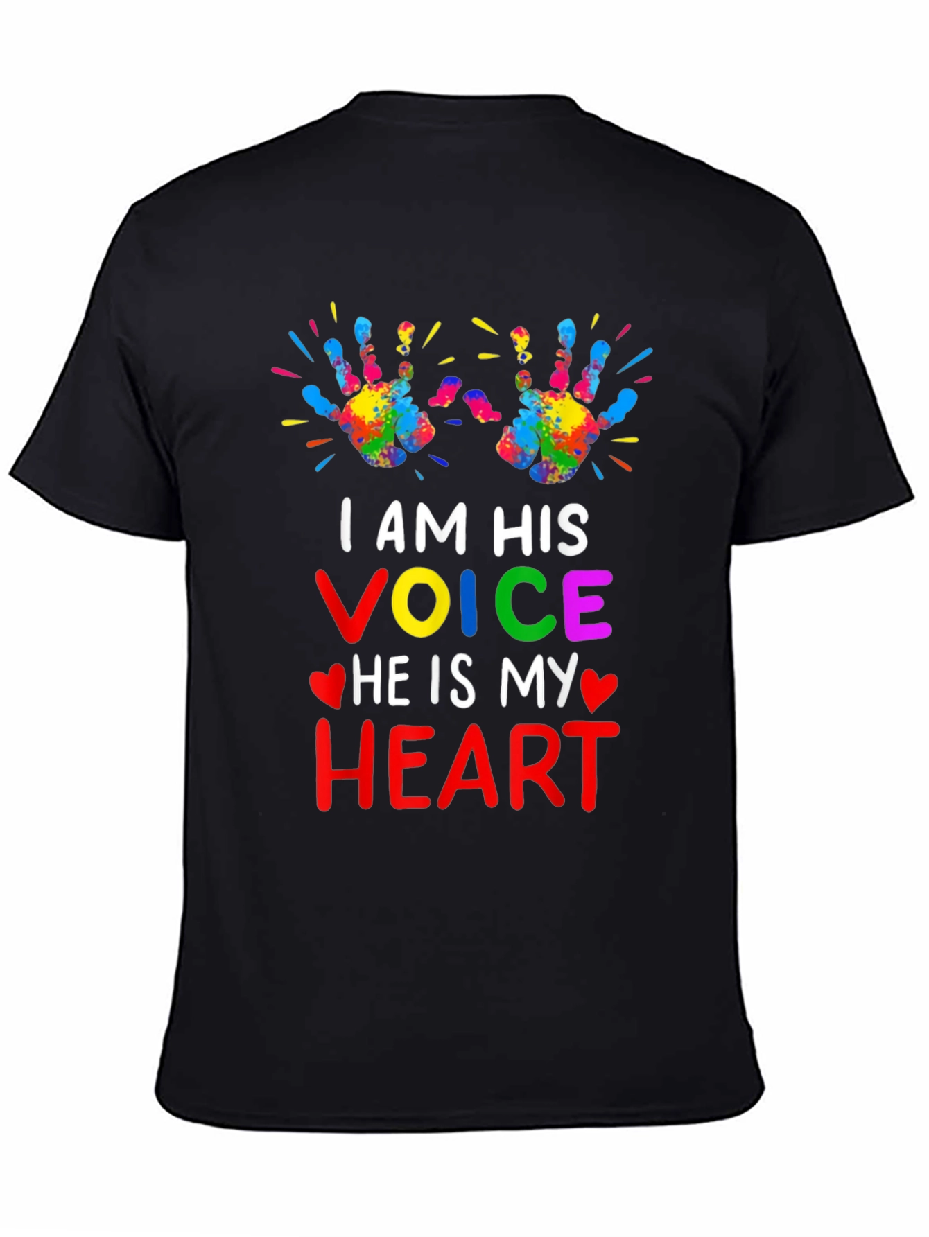Autism Awareness T-Shirt - I Am His Voice