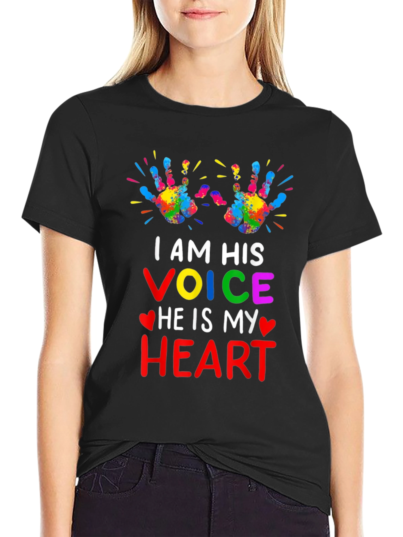 Autism Awareness T-Shirt - I Am His Voice