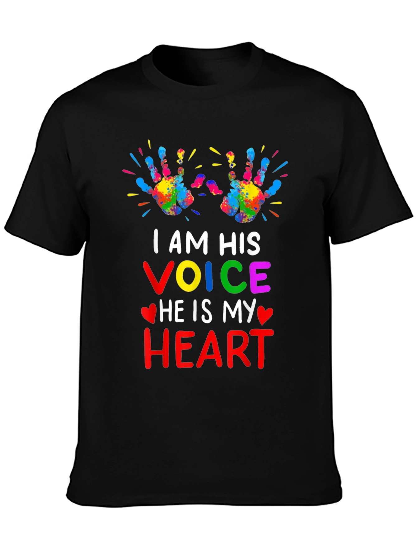 Autism Awareness T-Shirt - I Am His Voice