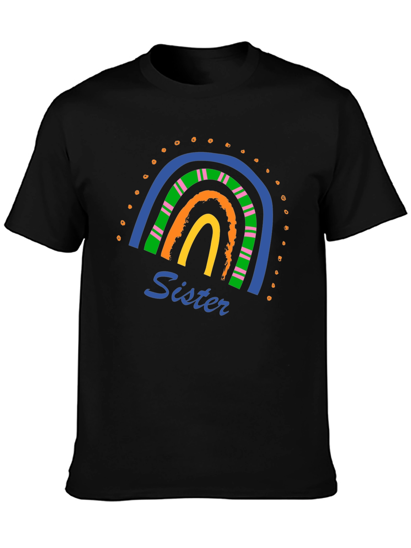 Sister Rainbow Graphic Tee
