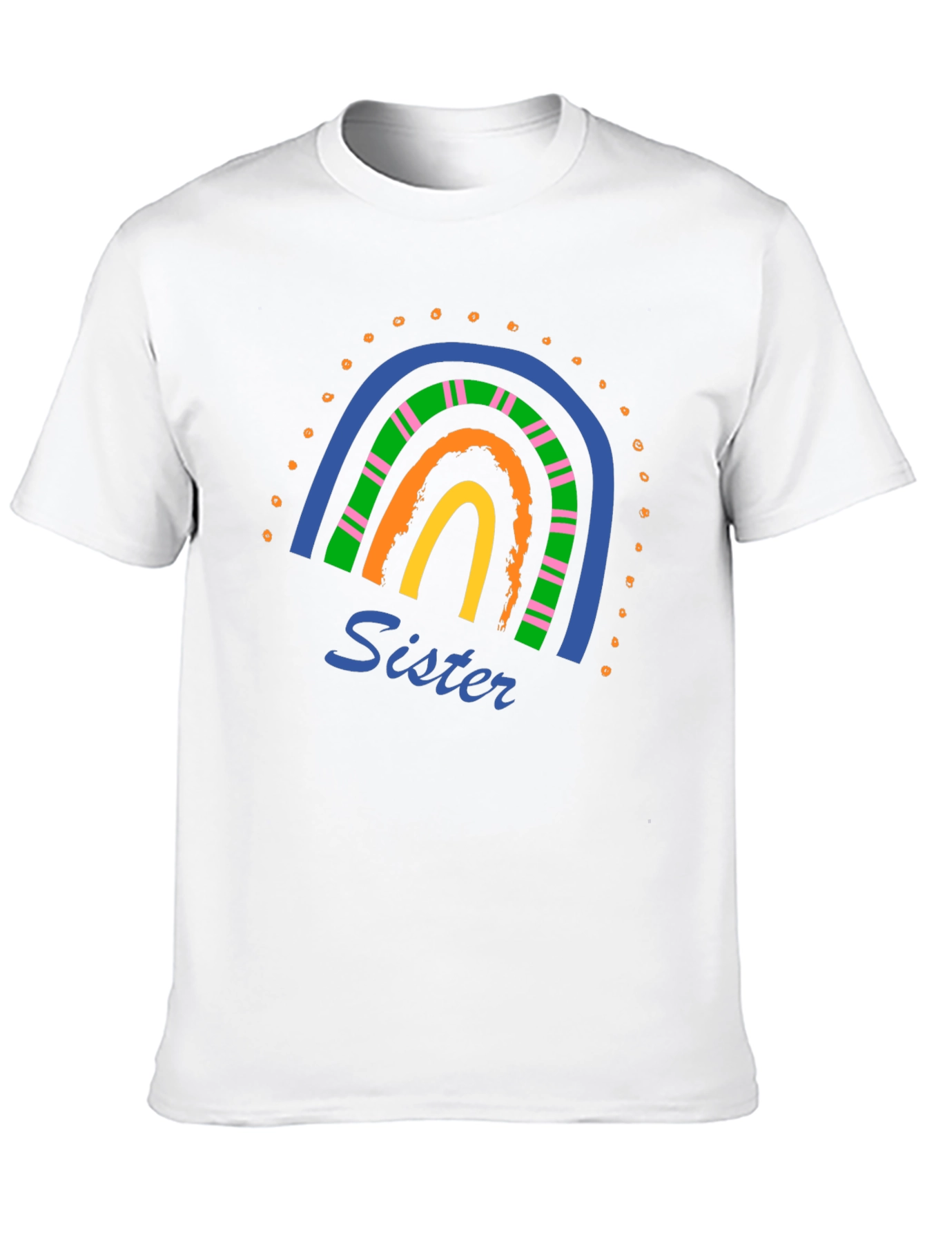 Sister Rainbow Graphic Tee