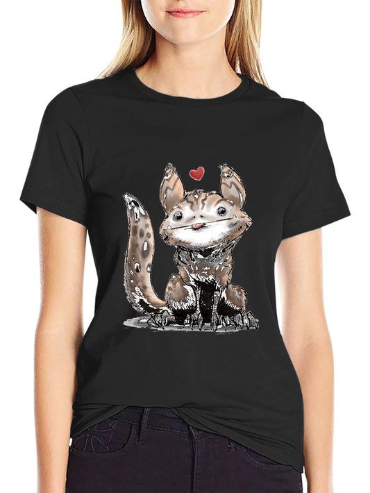 Cute Creature T-Shirt - Unique Cartoon Design