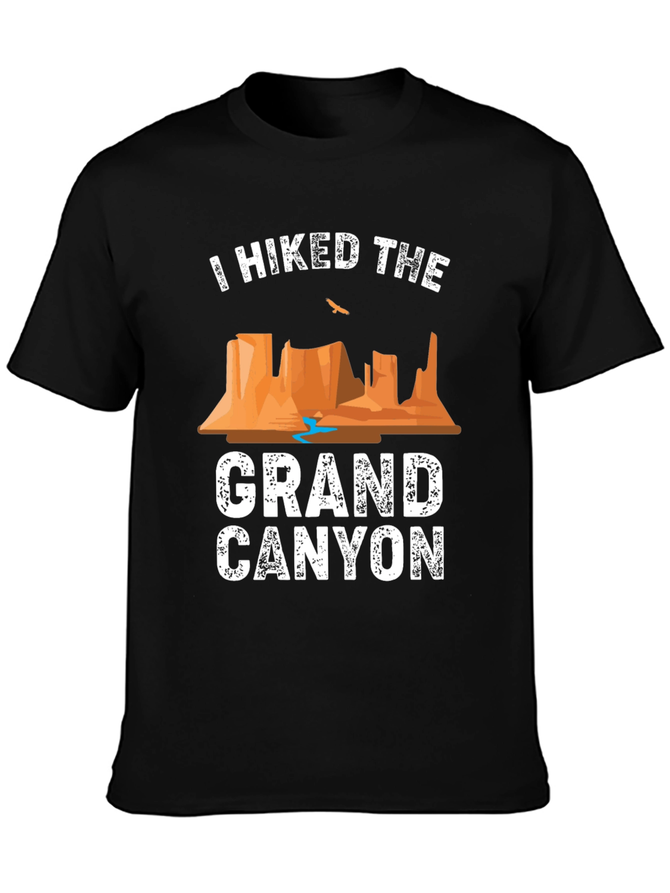 Grand Canyon Hiker T-Shirt - Black
