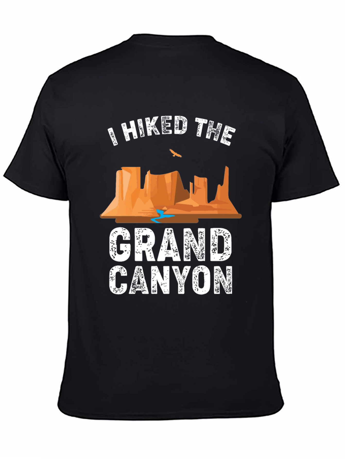 Grand Canyon Hiker T-Shirt - Black