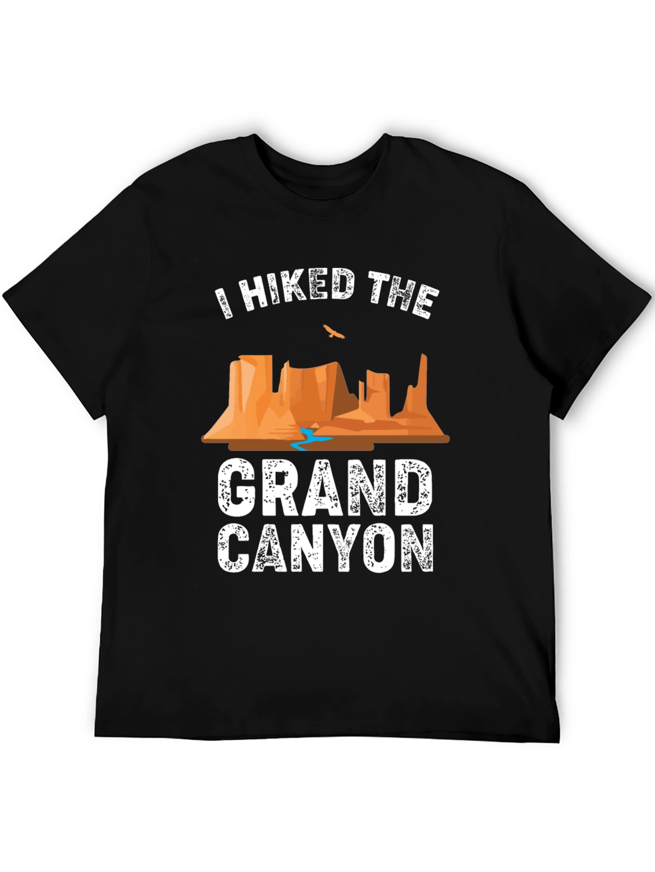 Grand Canyon Hiker T-Shirt - Black