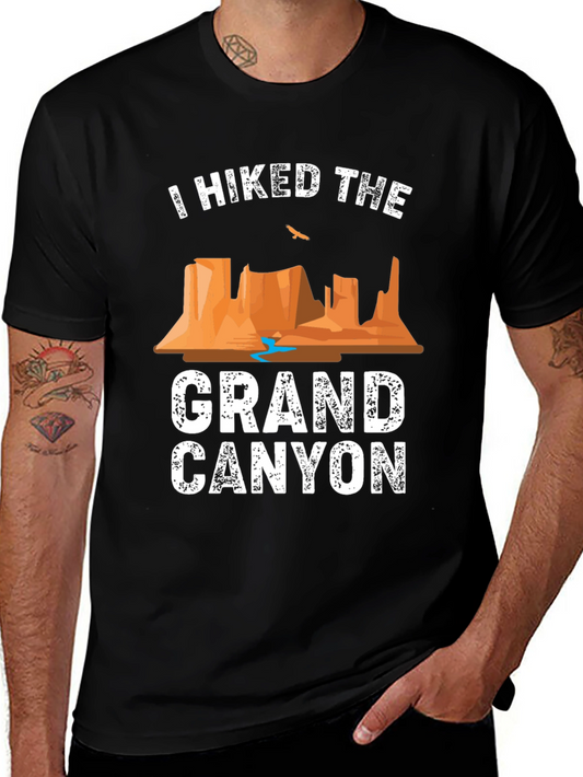 Grand Canyon Hiker T-Shirt - Black