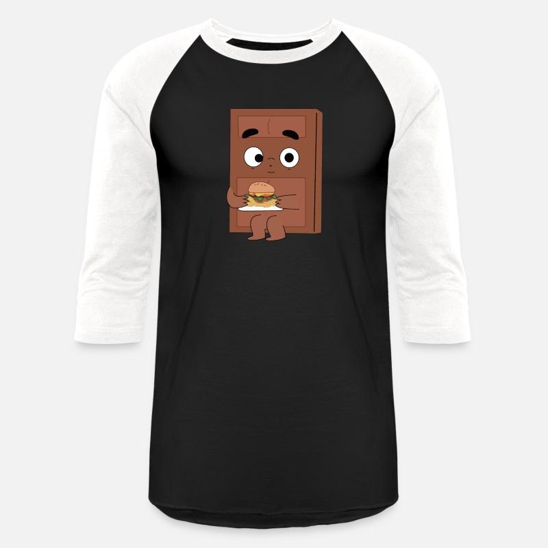 Hungry Choco Eating Burger