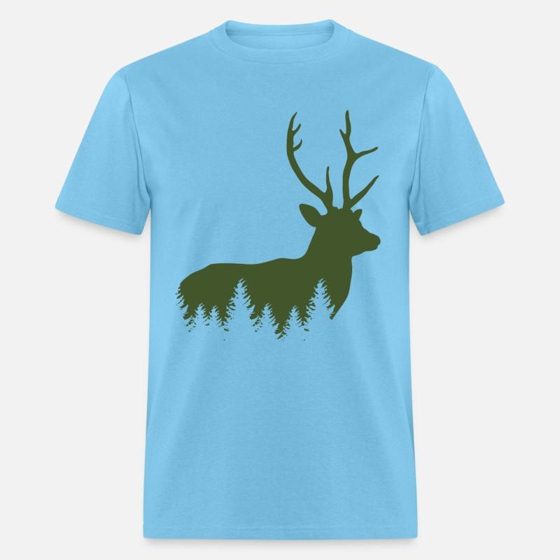 Hunter Mountaineer Hiker Deer