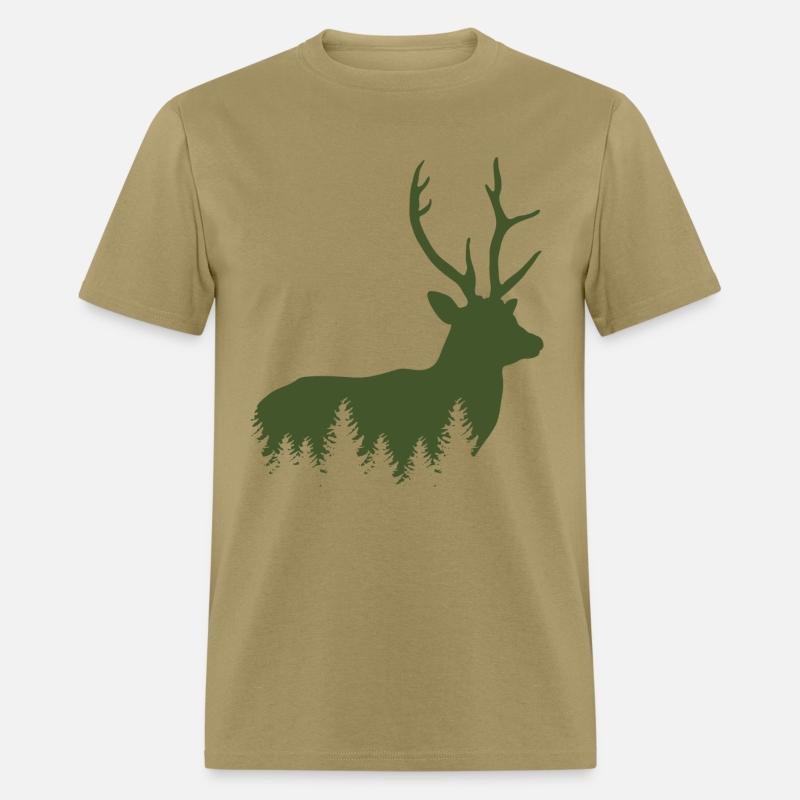 Hunter Mountaineer Hiker Deer