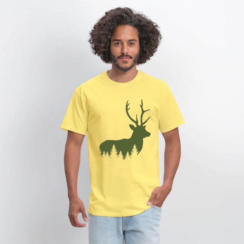 Hunter Mountaineer Hiker Deer