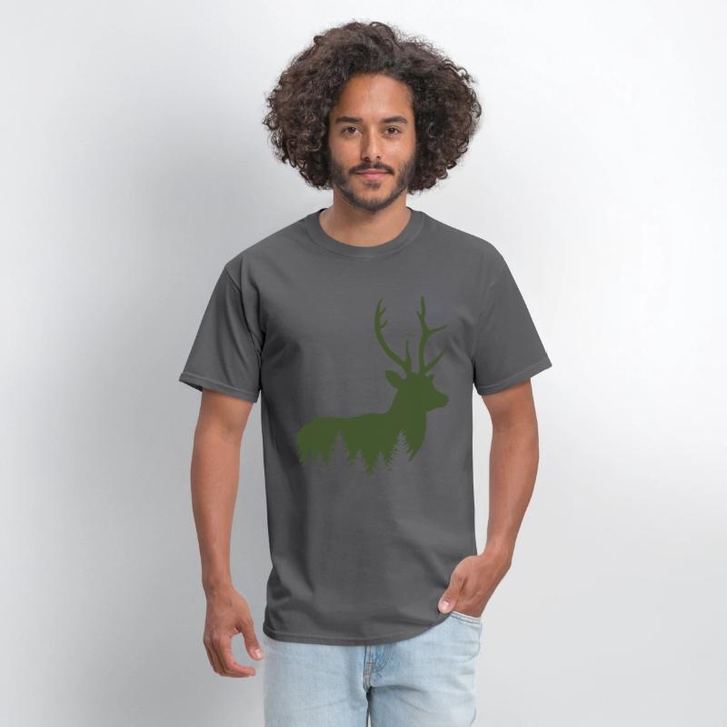Hunter Mountaineer Hiker Deer