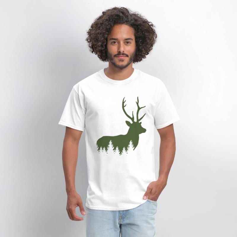 Hunter Mountaineer Hiker Deer