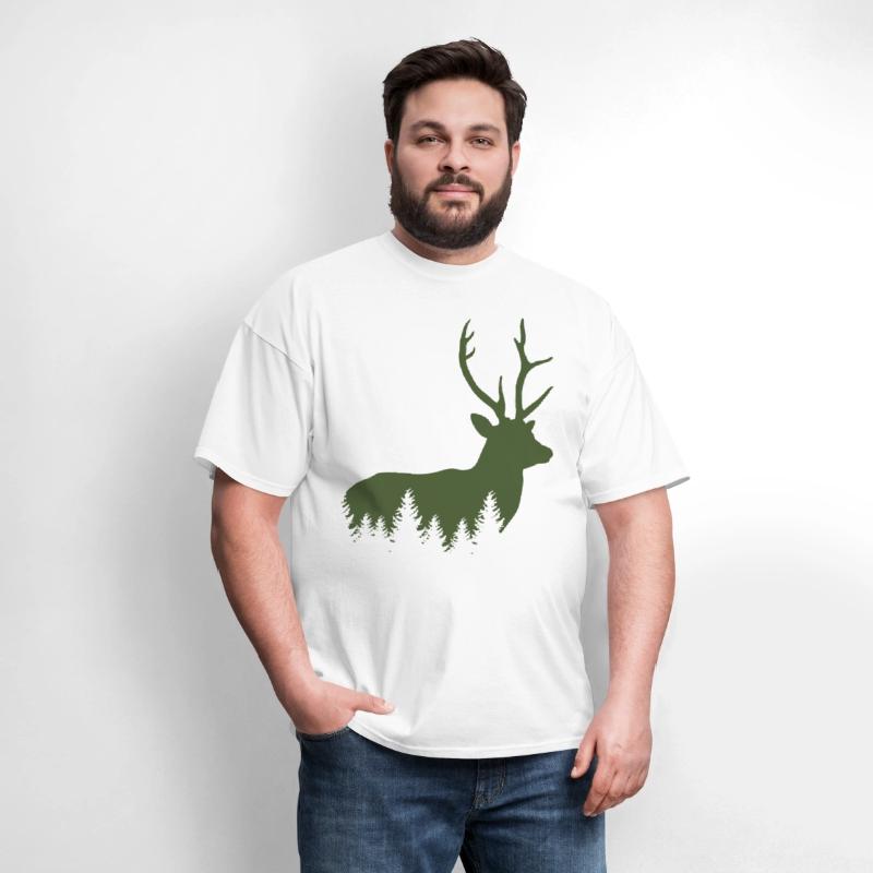 Hunter Mountaineer Hiker Deer