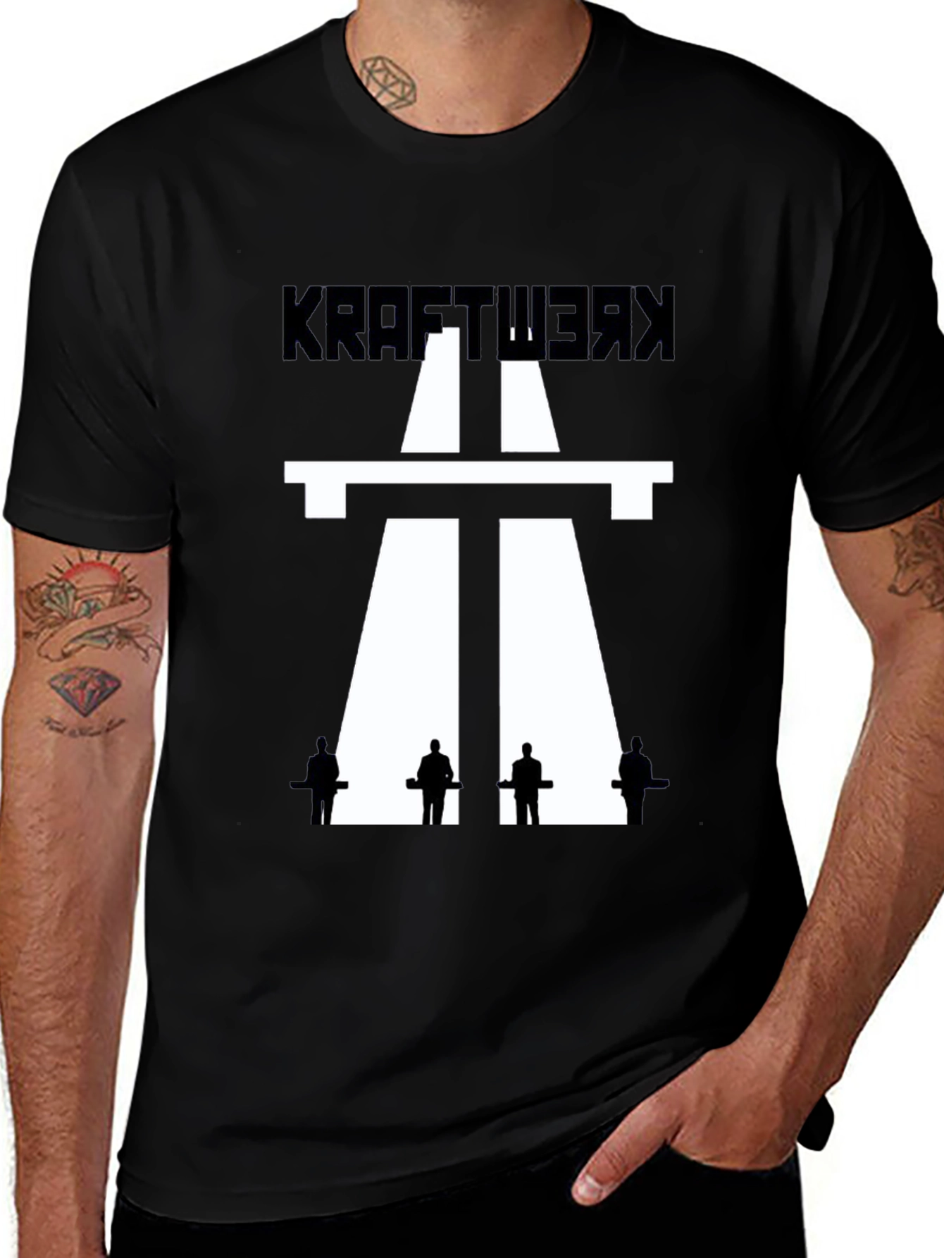 Kraftwerk Autobahn Black T-Shirt