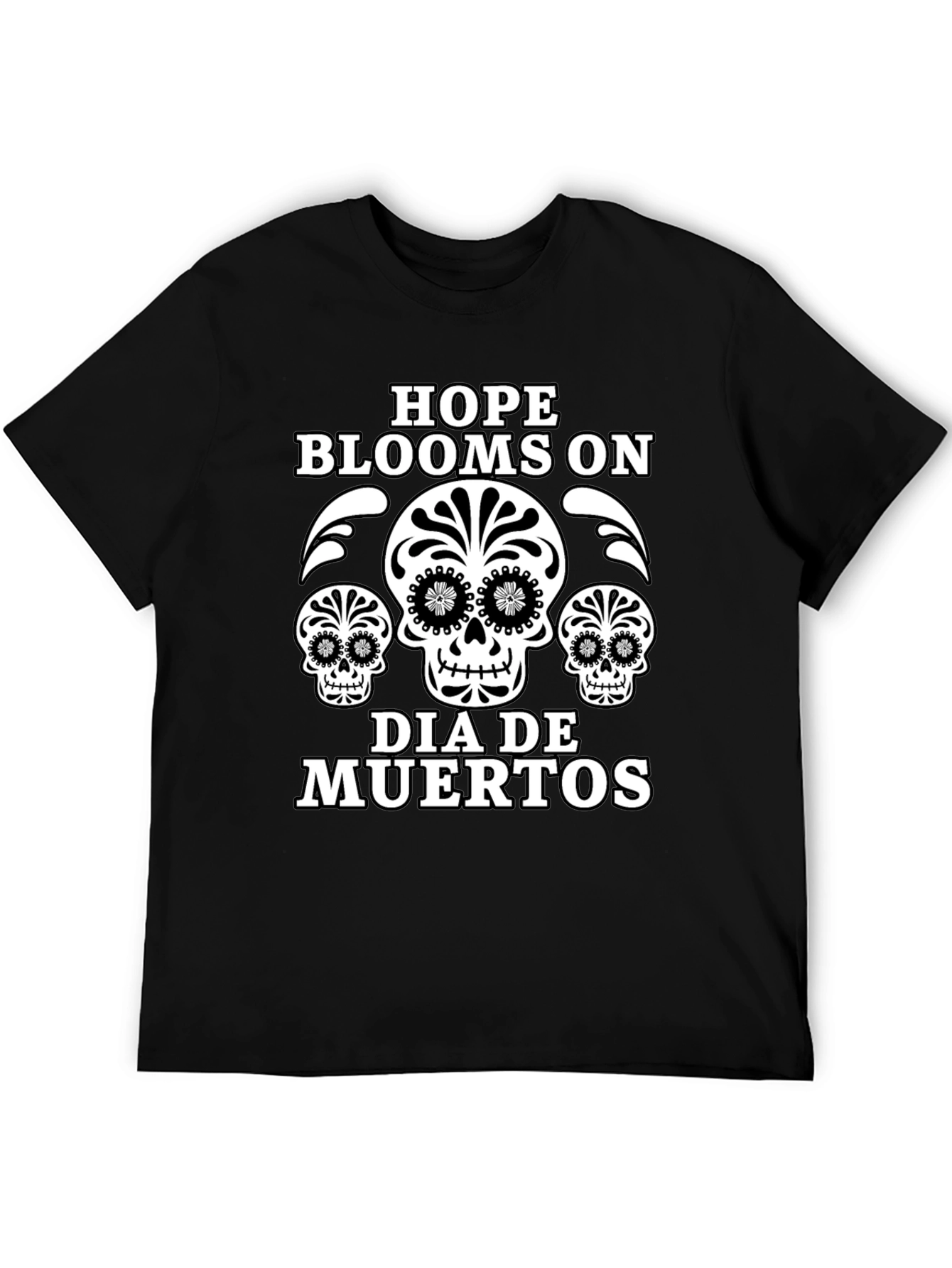 Day of the Dead Hope Blooms T-Shirt
