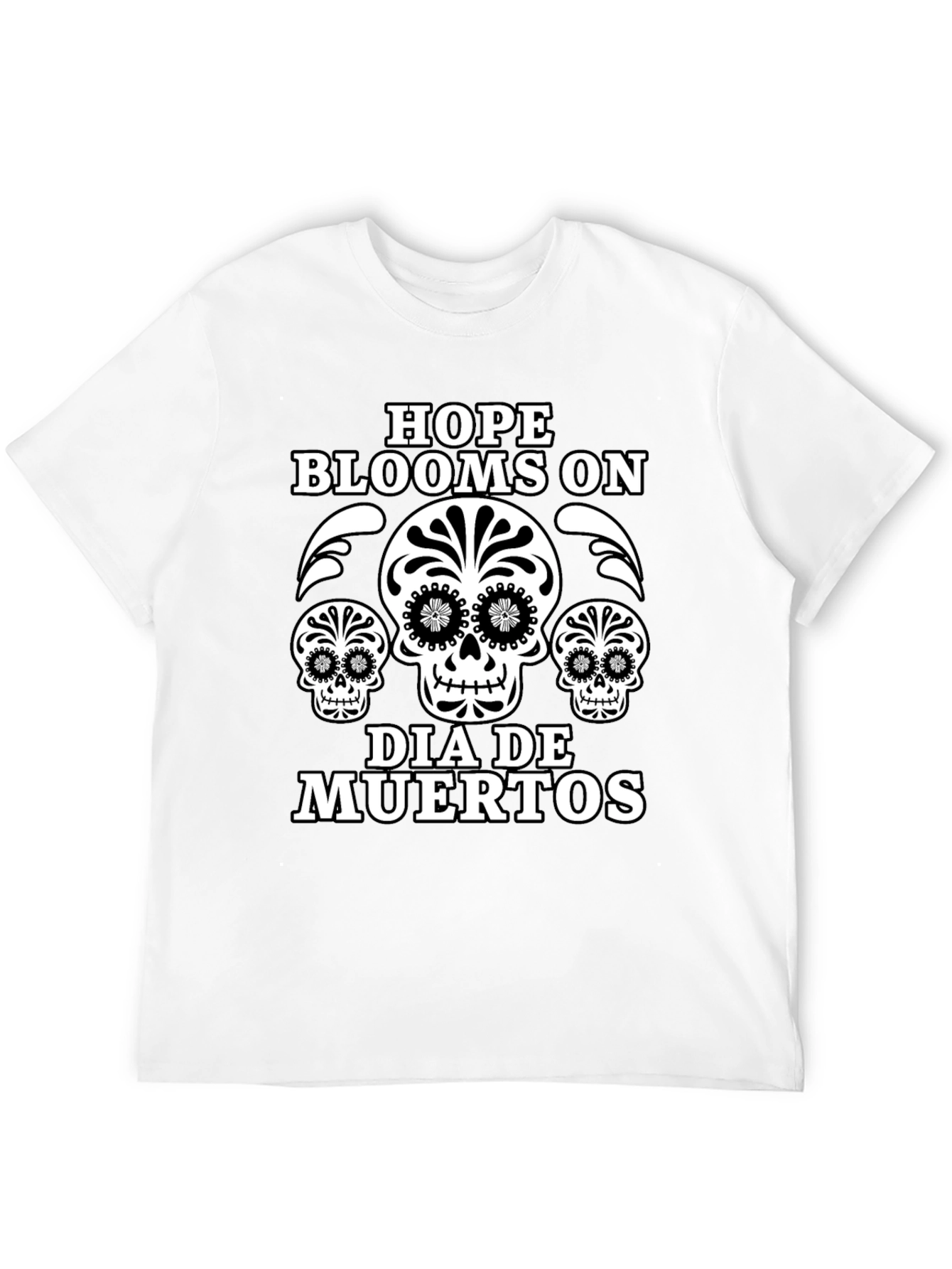 Day of the Dead Hope Blooms T-Shirt