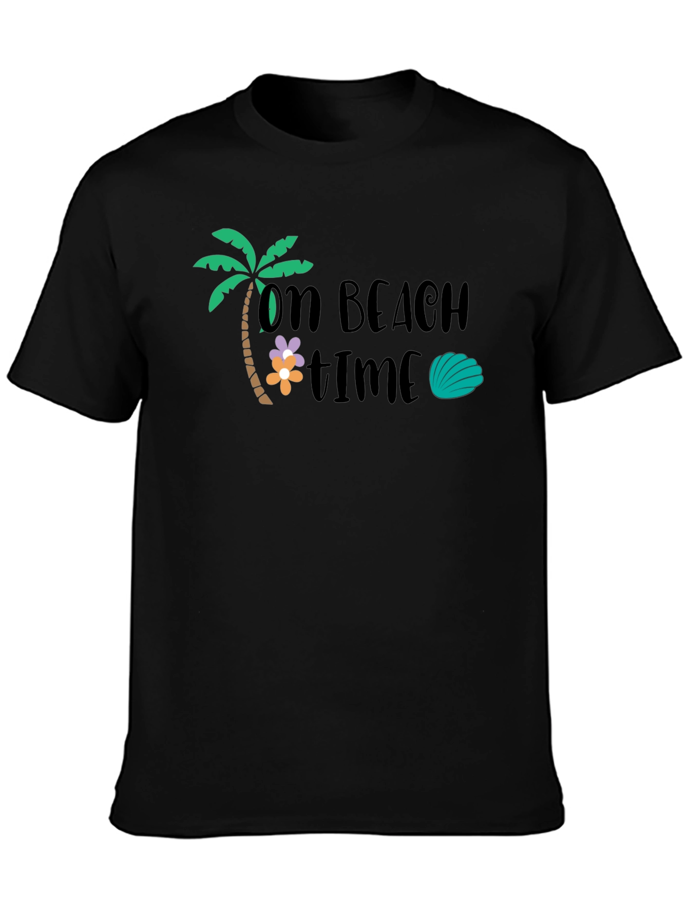 Beach Time Graphic T-Shirt - Summer Vibes!