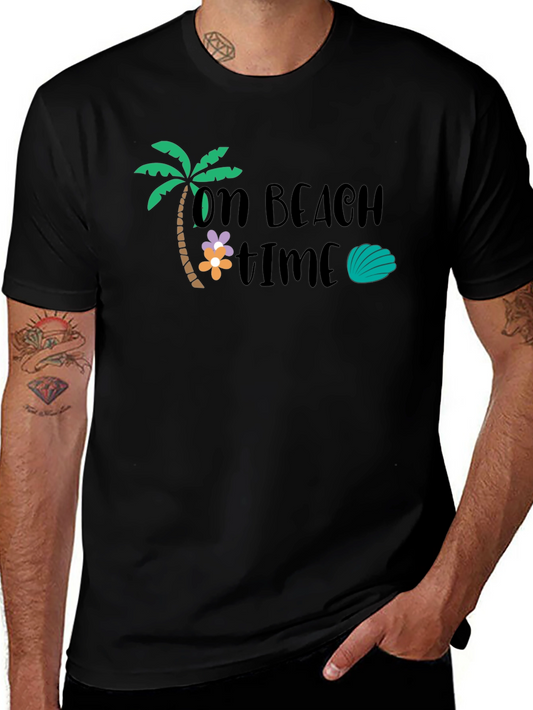 Beach Time Graphic T-Shirt - Summer Vibes!