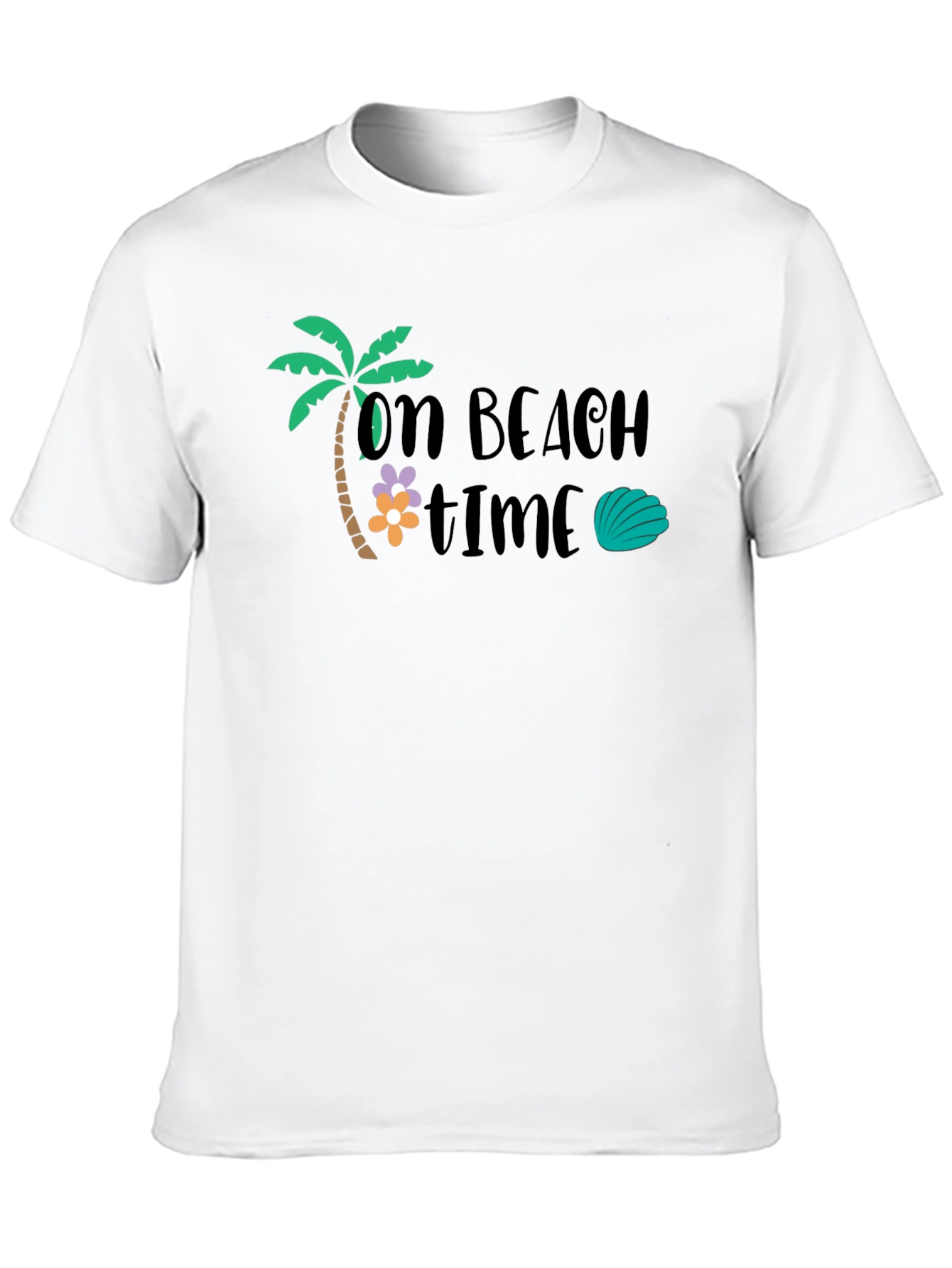 Beach Time Graphic T-Shirt - Summer Vibes!