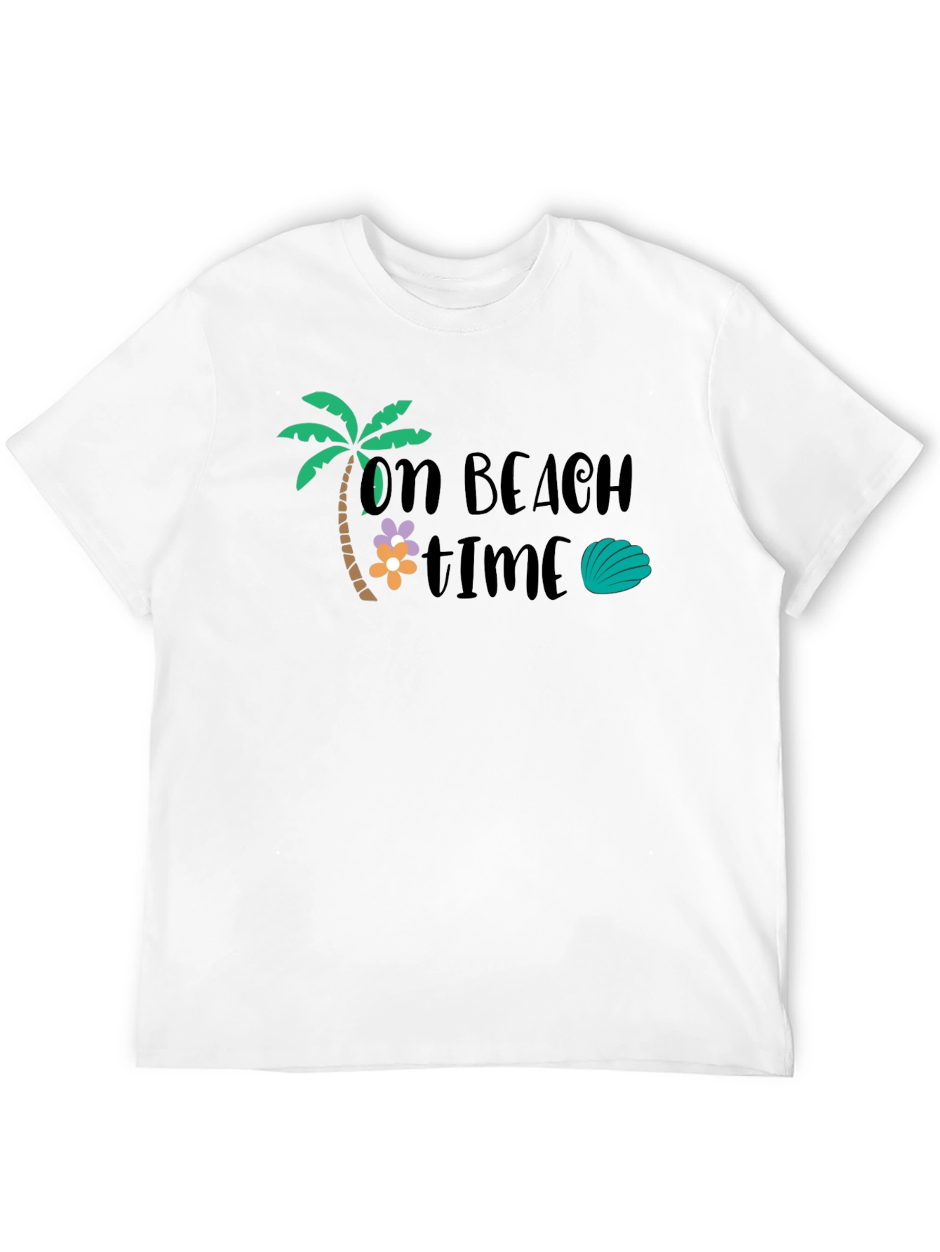 Beach Time Graphic T-Shirt - Summer Vibes!