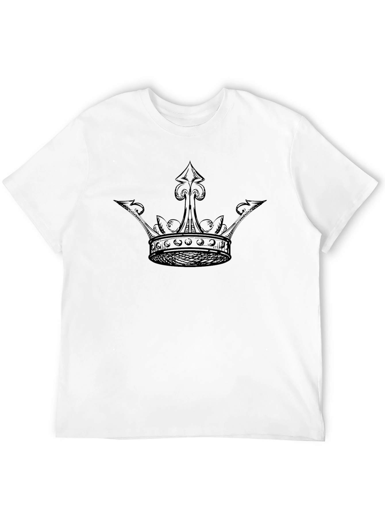 Crown Graphic T-Shirt - Mens Black Tee