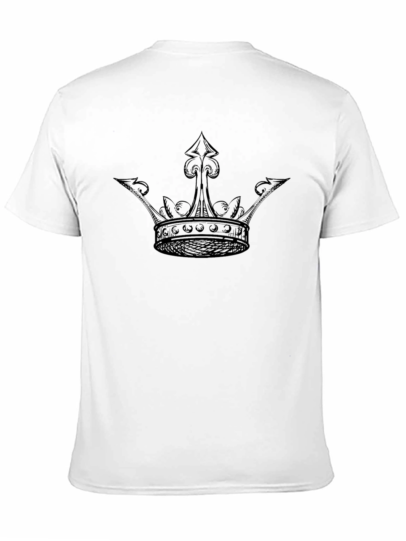 Crown Graphic T-Shirt - Mens Black Tee
