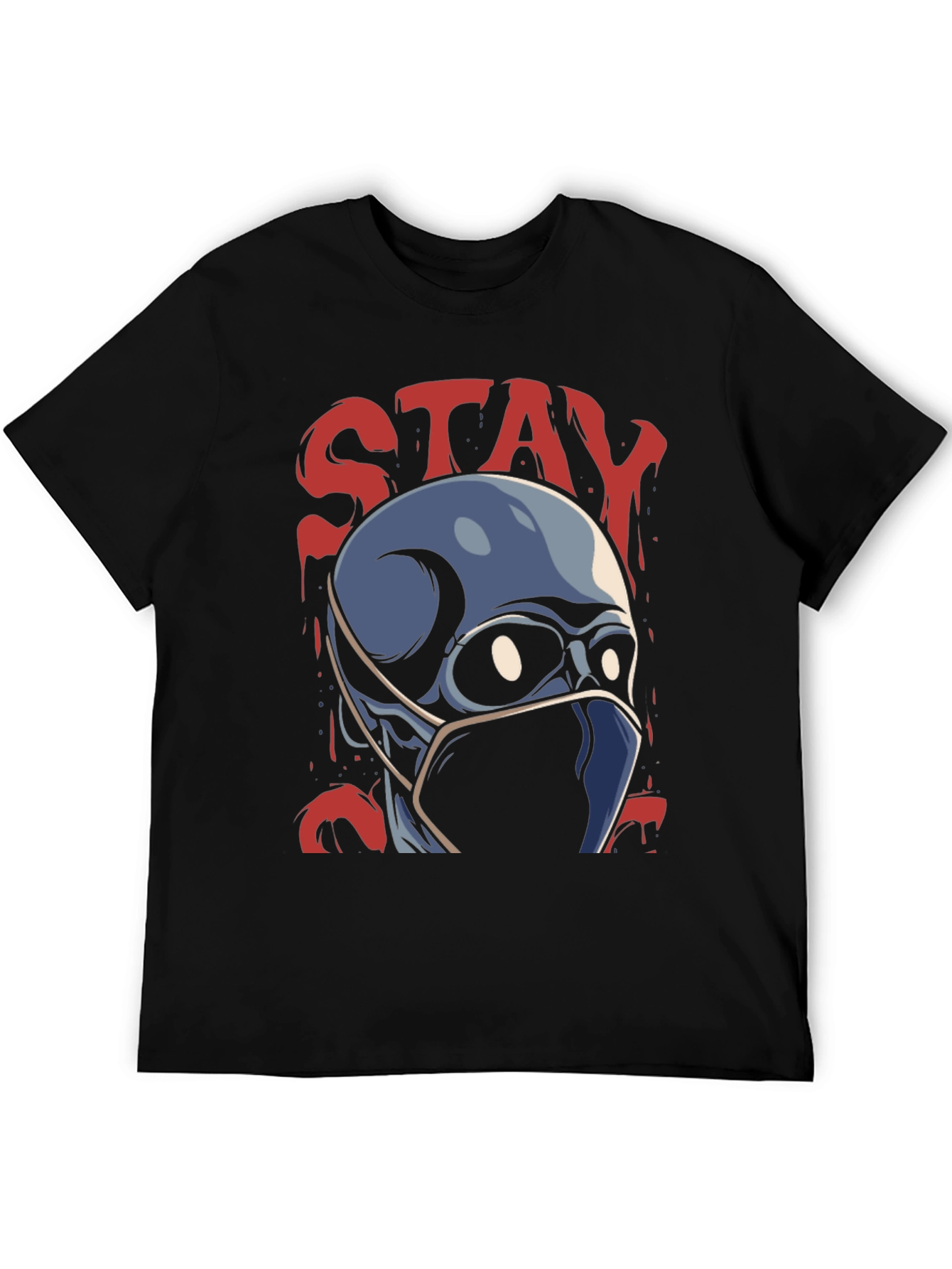 Stay Safe Skeleton Tee