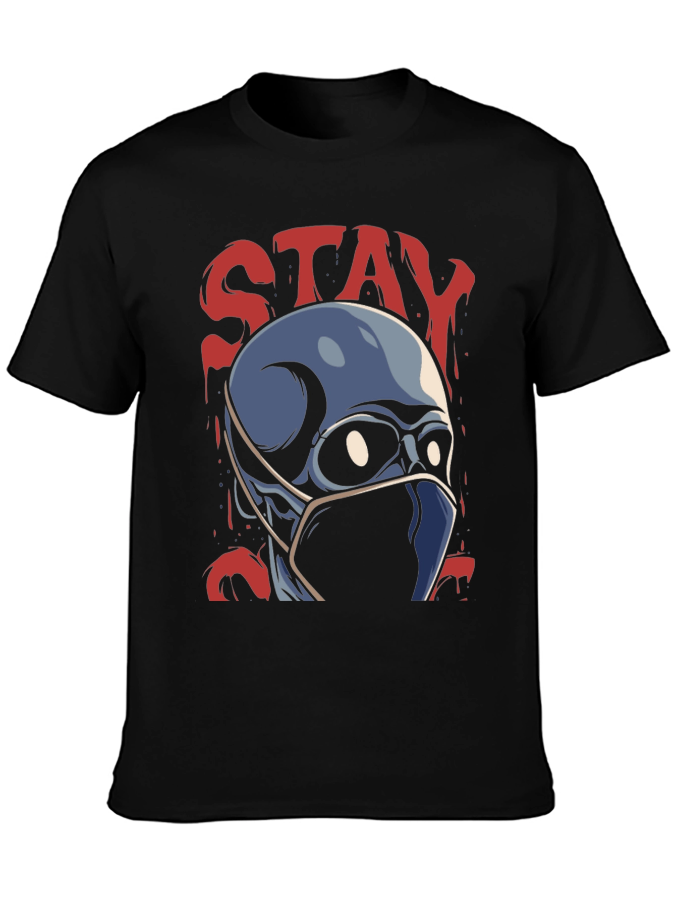 Stay Safe Skeleton Tee