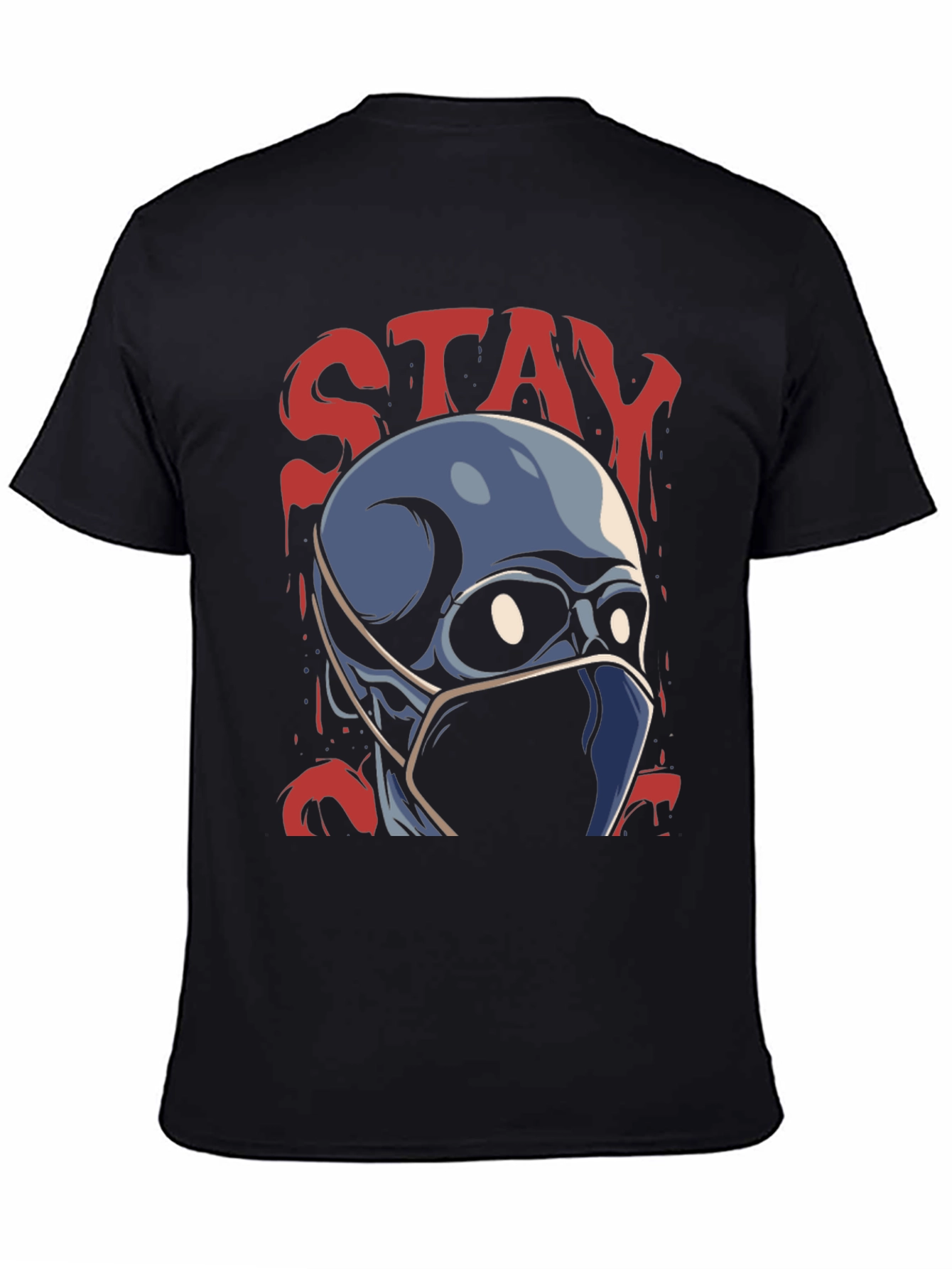 Stay Safe Skeleton Tee