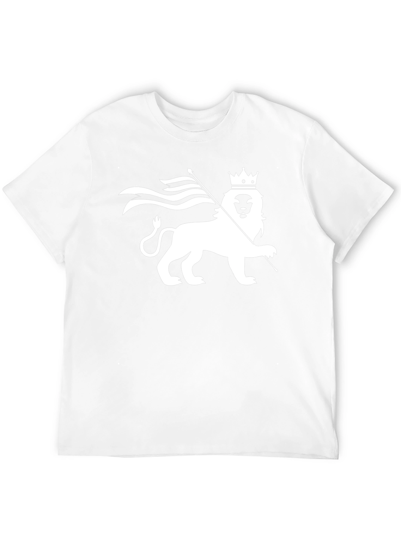 Lion Crown Graphic T-Shirt - Black